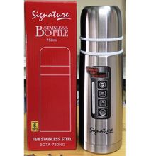 Signature 750ml Unbreakable Stainless Steel Vacuum Bottle/Flasks